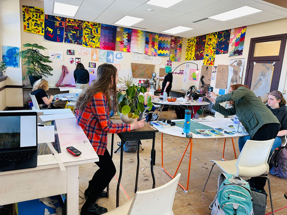 Westinghouse Arts classroom