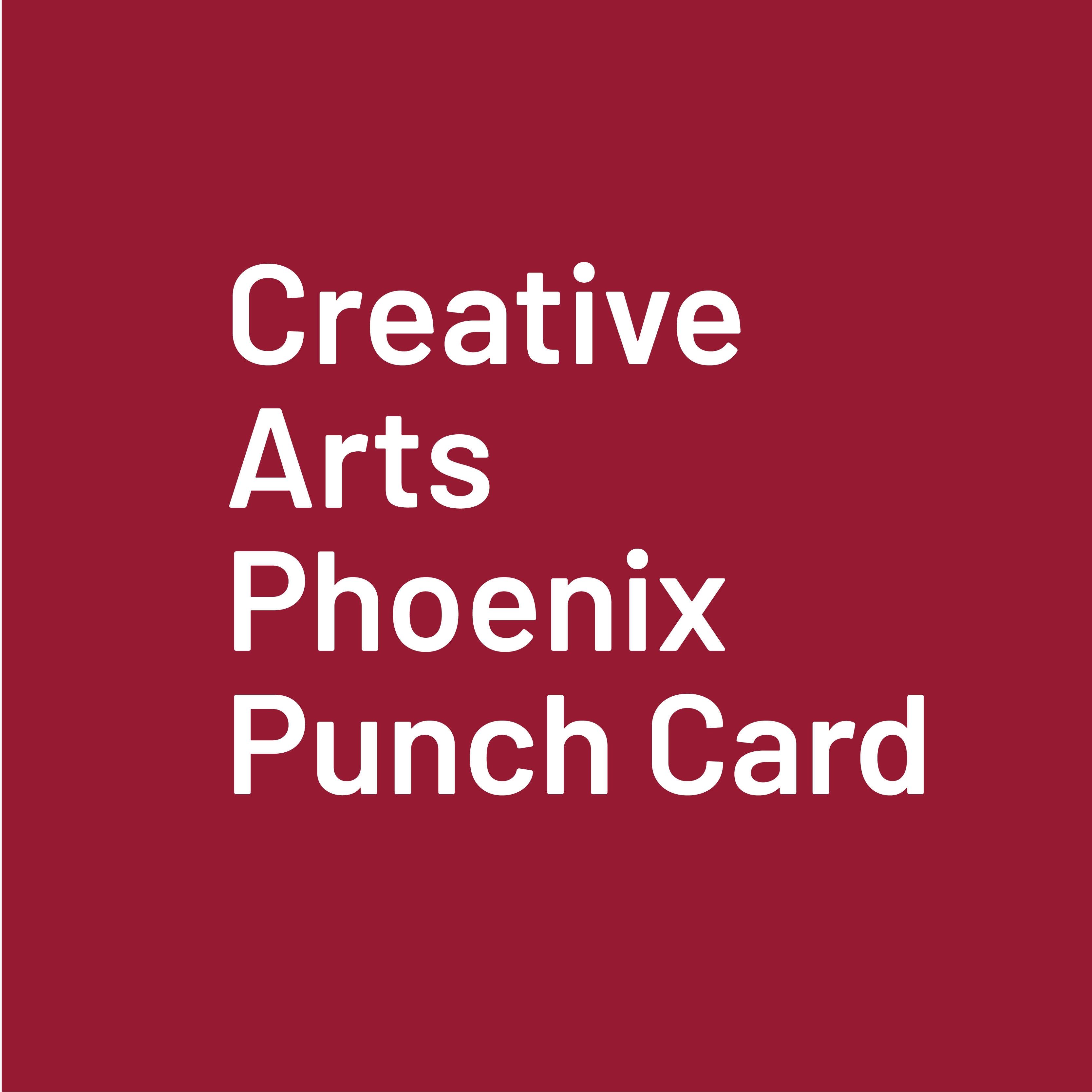 Creative Arts