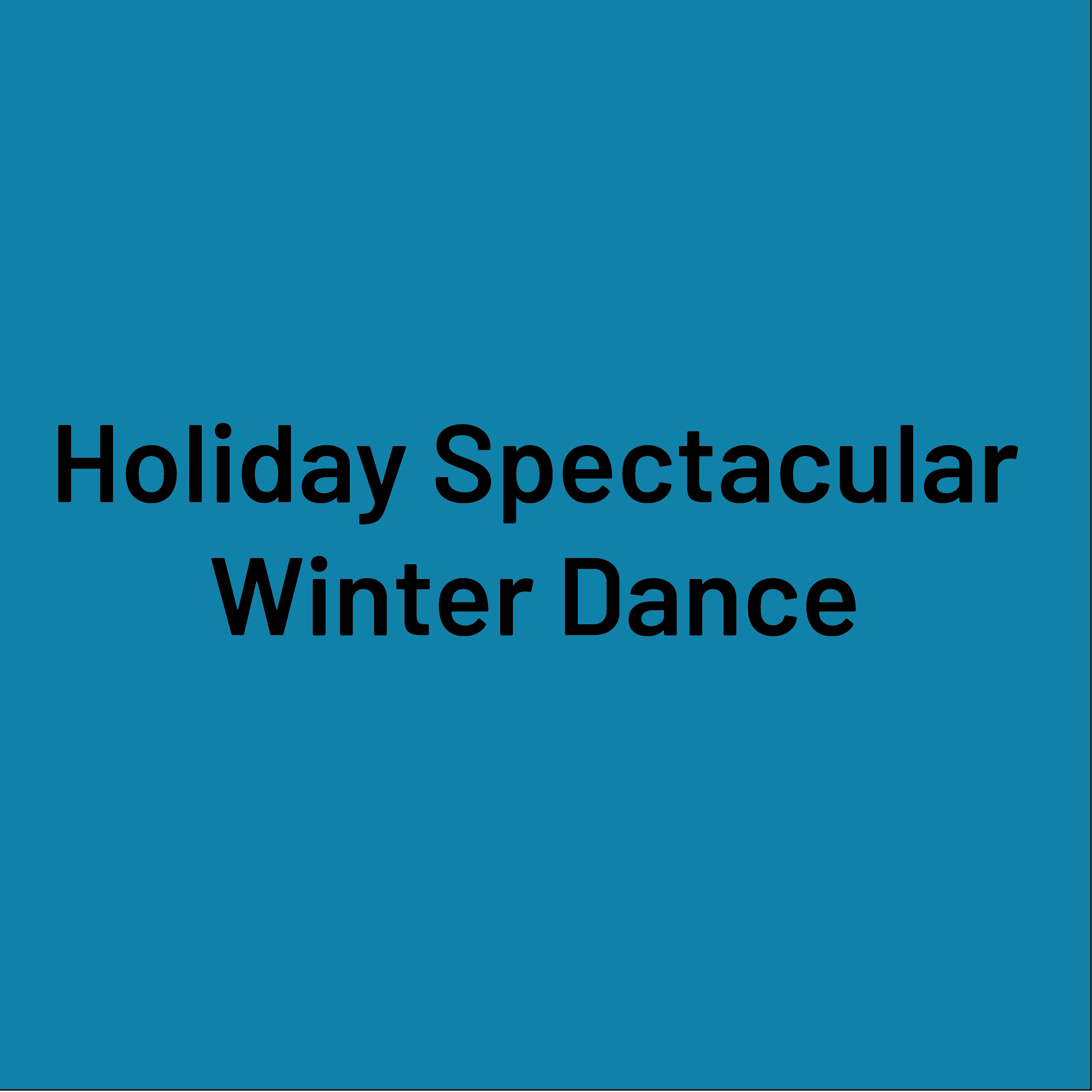 Winter Dance Showcase